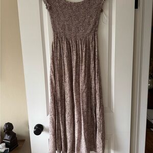 Brown Maxi Dress